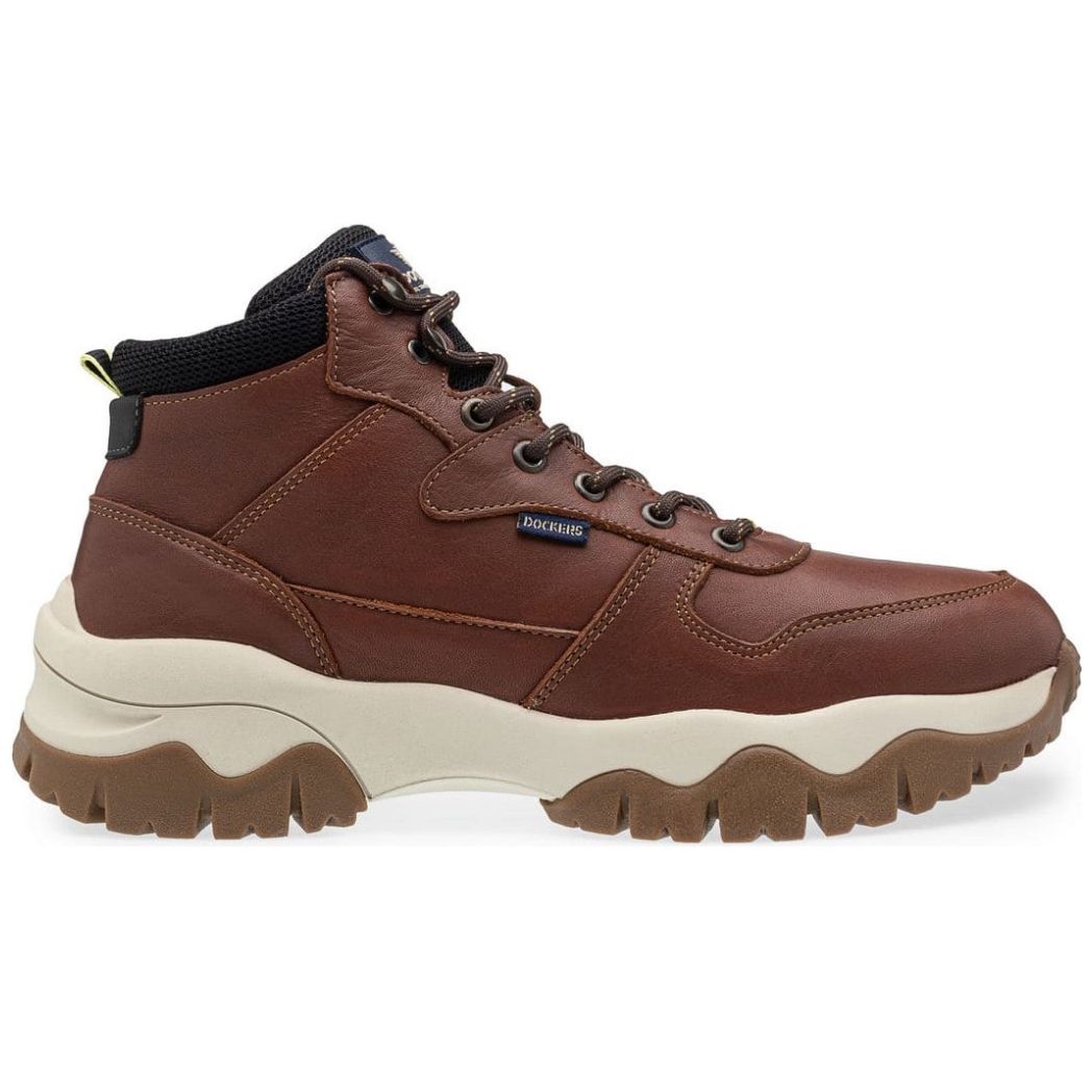 Bota en Piel Dockers Café para Hombre