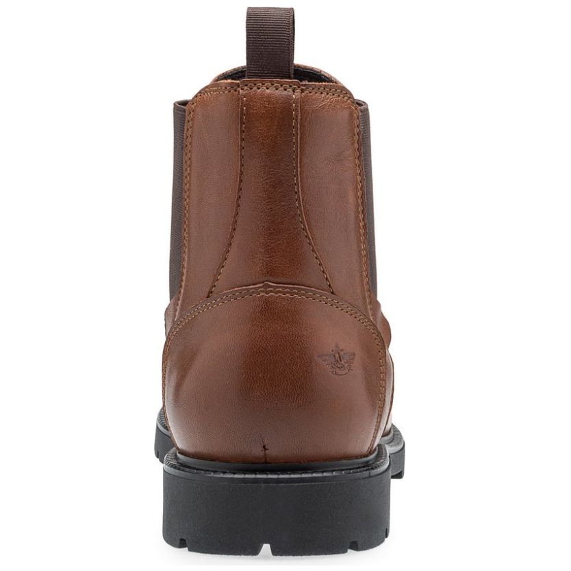 Bota en Piel Dockers Café para Hombre