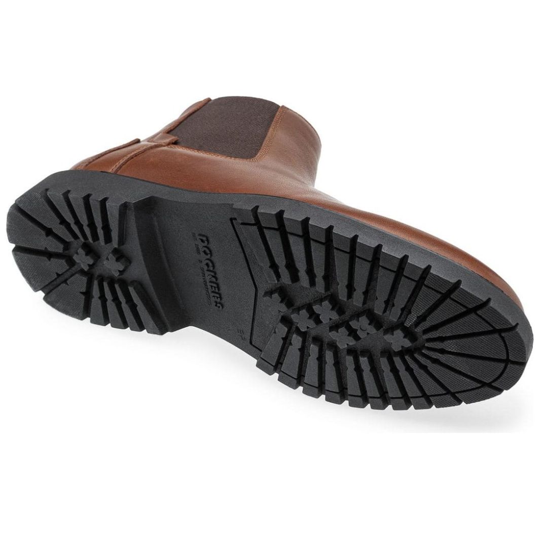 Bota en Piel Dockers Café para Hombre