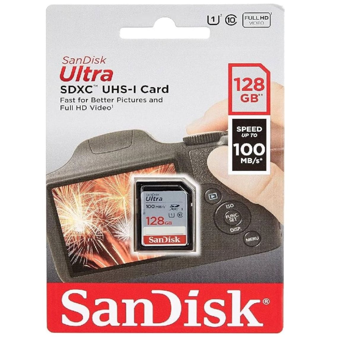 Tarjeta de Memoria Sandisk Sd Ultra 128Gb