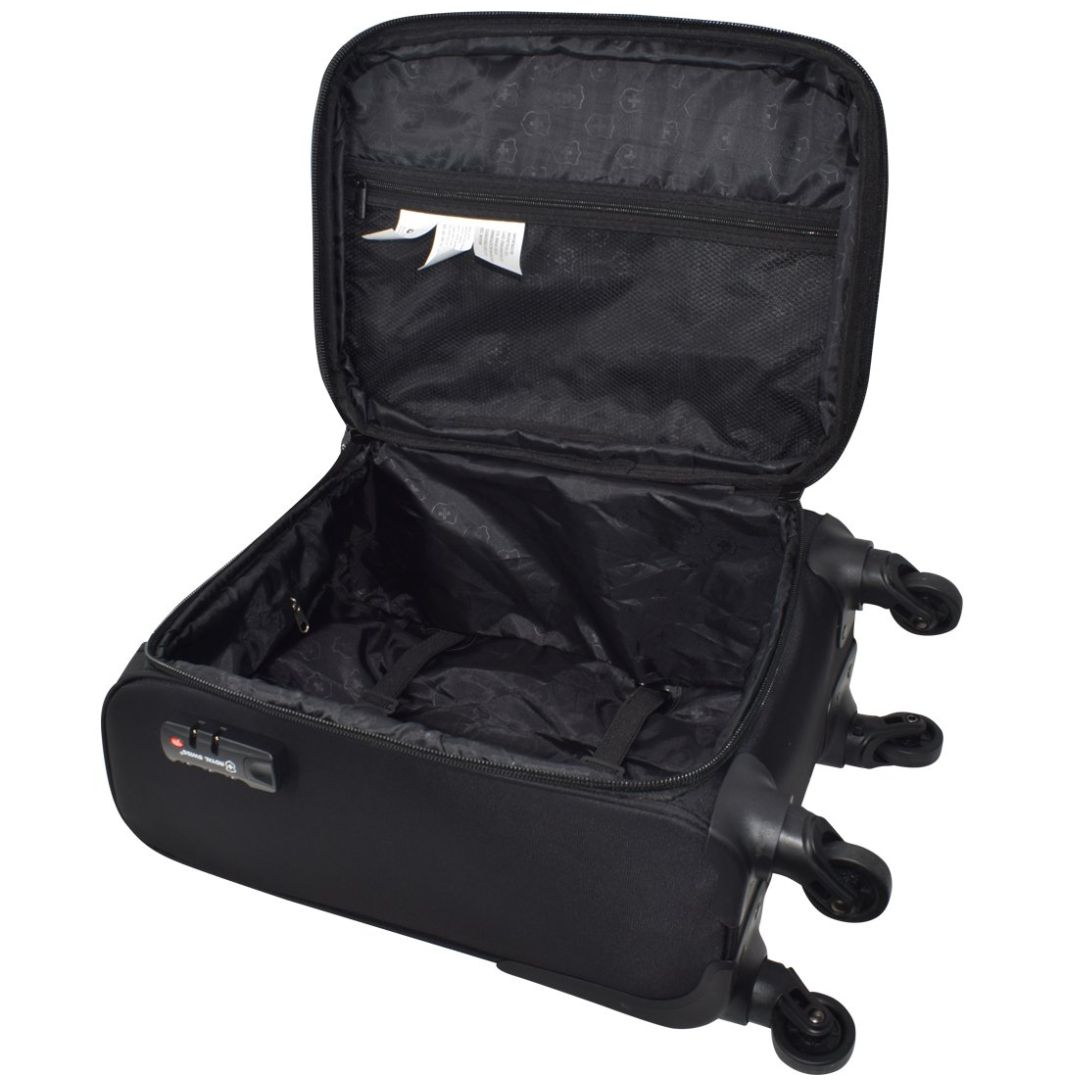 Maleta Interlaken 20" Negro Royal Swiss