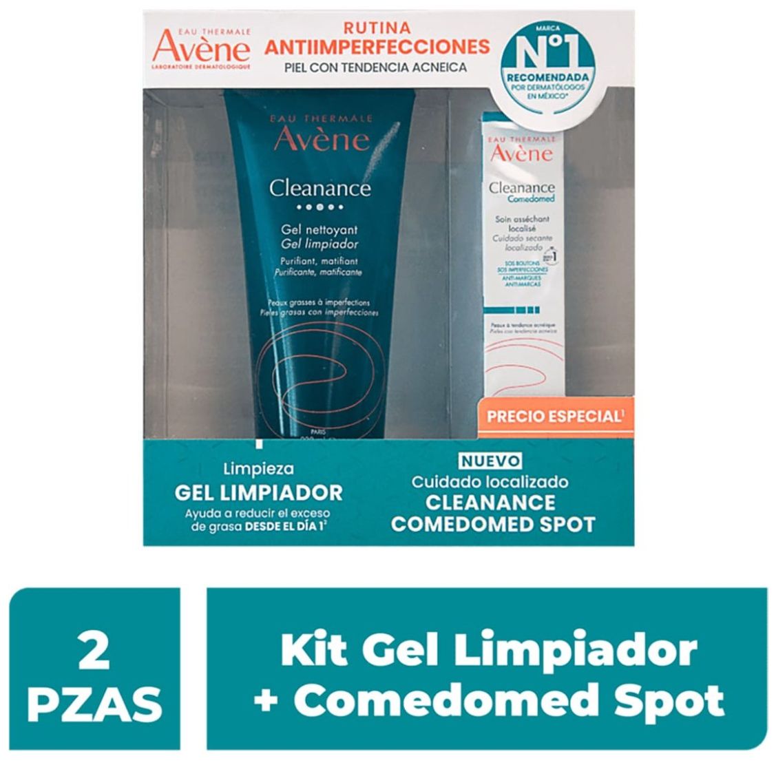 Av-Kit Acné Gel 200Ml+ Comedomed Spot 15Ml