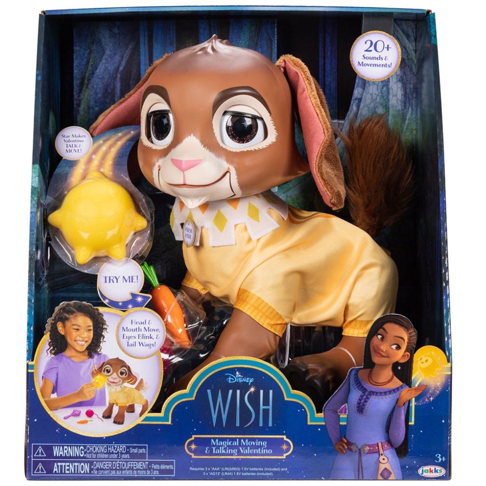 Muñeco Interactivo Wish Valentino & Star Disney Wish
