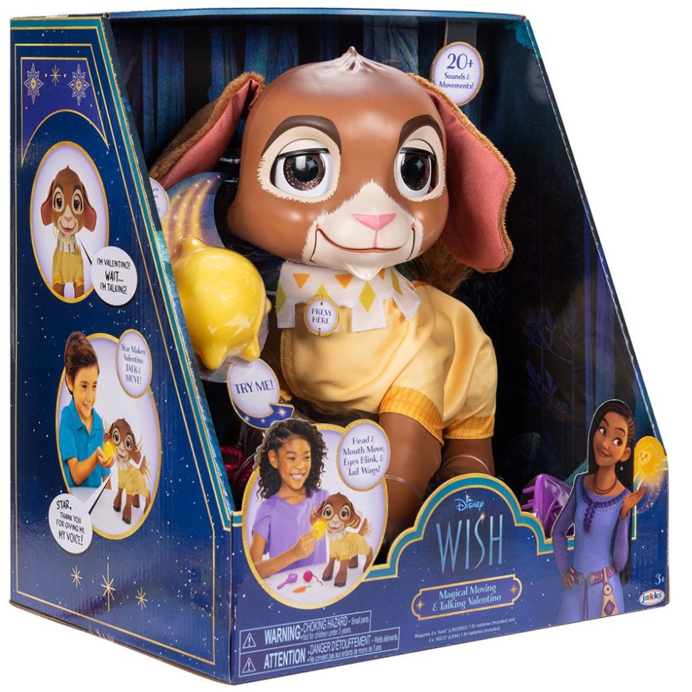 Muñeco Interactivo Wish Valentino & Star Disney Wish
