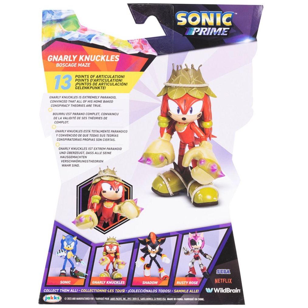 Figura 5” Knuckles Sonic Prime