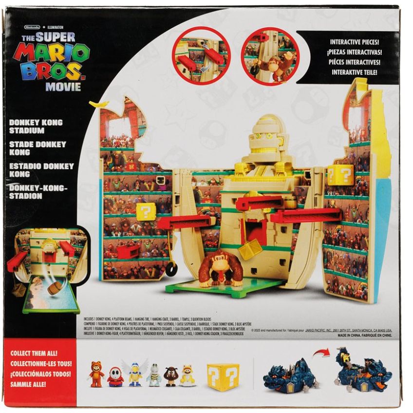 Set de Juego Estadio Donkey Kong The Super Mario Bros Movie