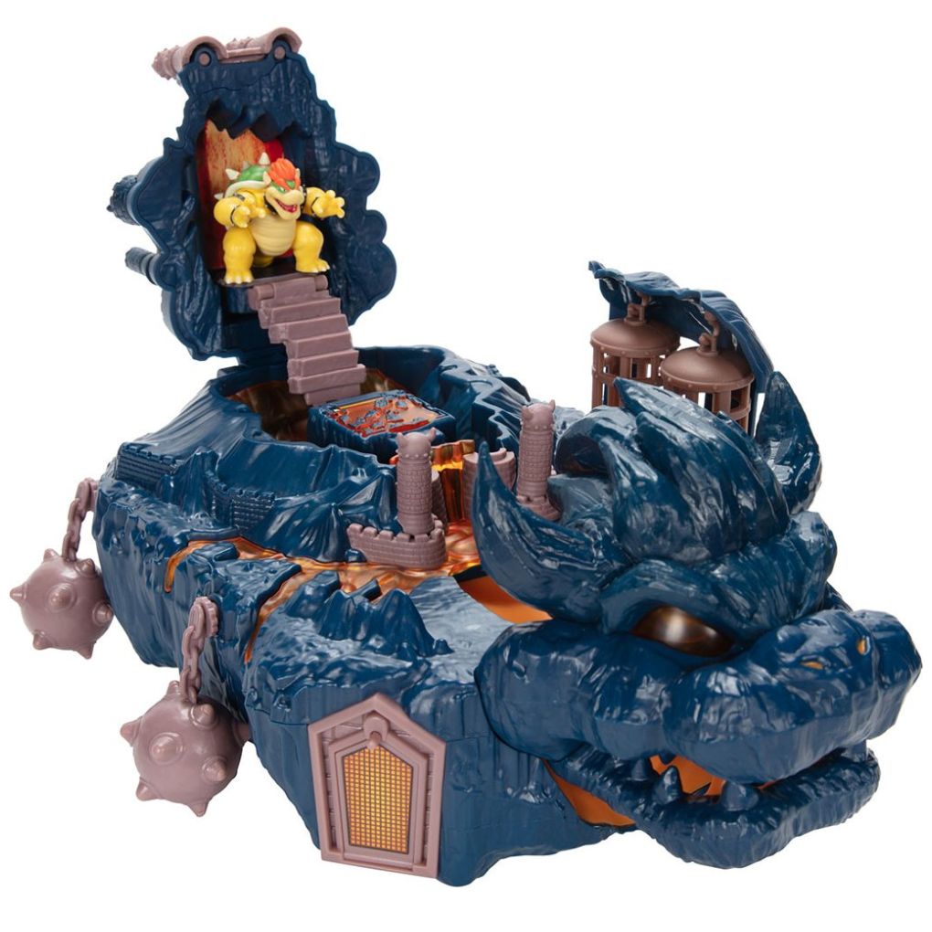Set de Juego Castillo de Bowser en la Isla The Super Mario Bros Movie