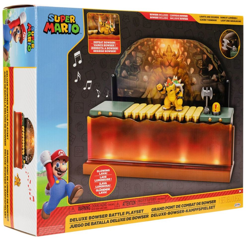 Juego de Batalla Deluxe de Bowser The Super Mario Bros Movie