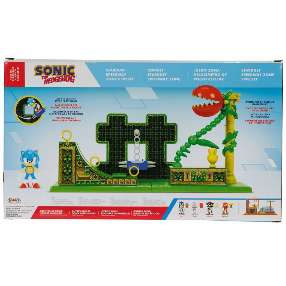 Set de Juego Zona Velocímetro de Polovo Estelar Sonic The Hedgehog