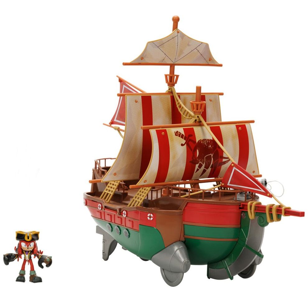 Juego de Figuras Barco Pirata Sonic Prime