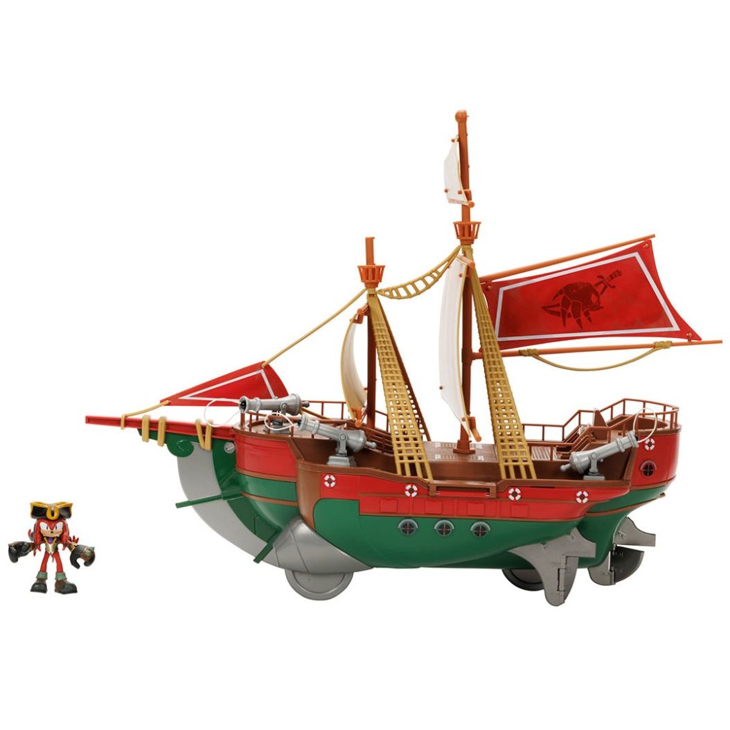 Juego de Figuras Barco Pirata Sonic Prime