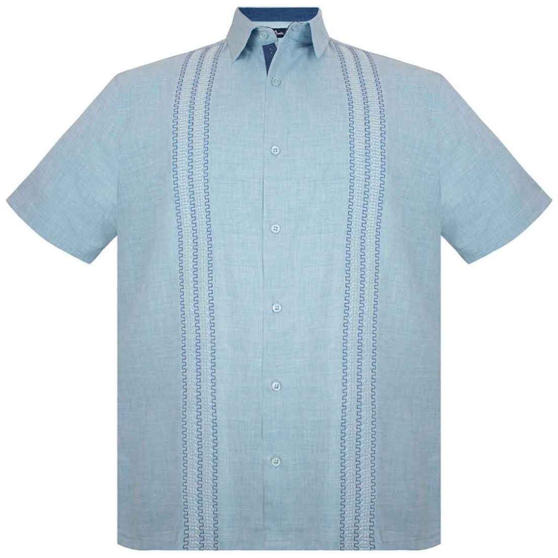 Guayabera Bordada Manga Corta G Candila para Hombre