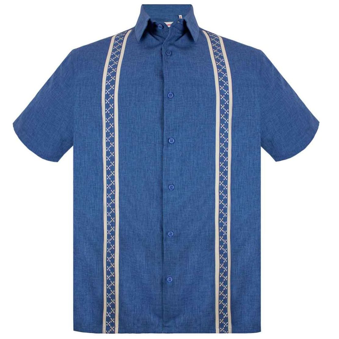 Guayabera Bordada Manga Corta Cancumisa