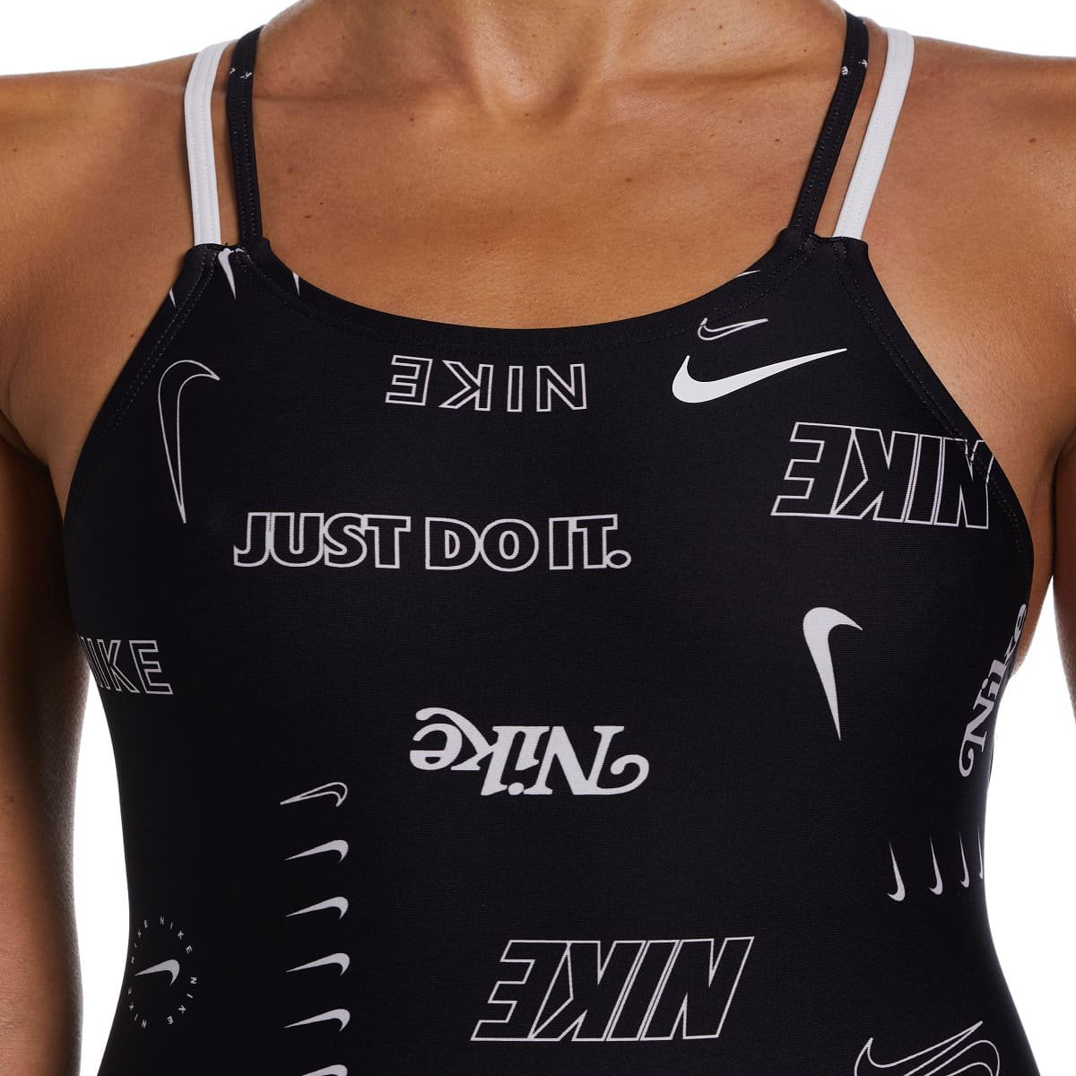 Traje de Baño Cuello Redondo Swim Nike para Mujer