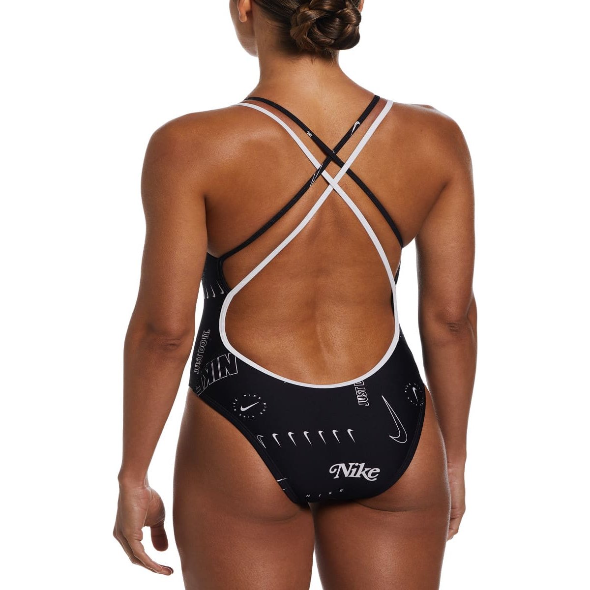 Traje de Baño Cuello Redondo Swim Nike para Mujer