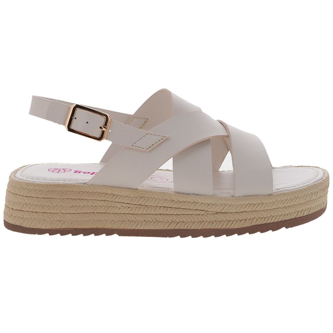 Sandalias Tropicana con Plataforma 18-23 Beige