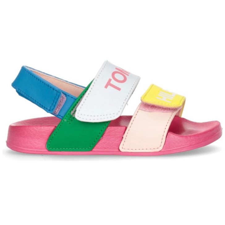 Sandalias Tommy Hilfiger con Velcro 15-22 Multicolor para Niña