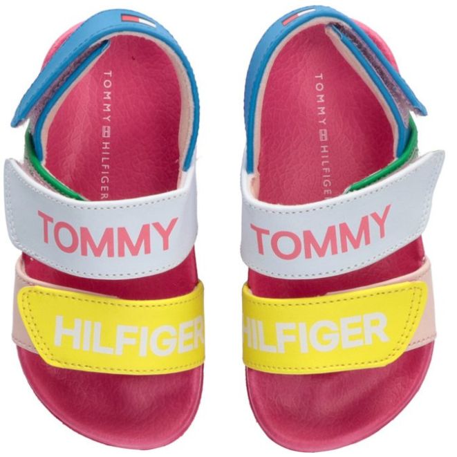 Sandalias Tommy Hilfiger con Velcro 15-22 Multicolor para Niña