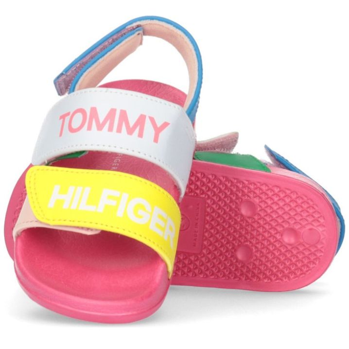 Sandalias Tommy Hilfiger con Velcro 15-22 Multicolor para Niña