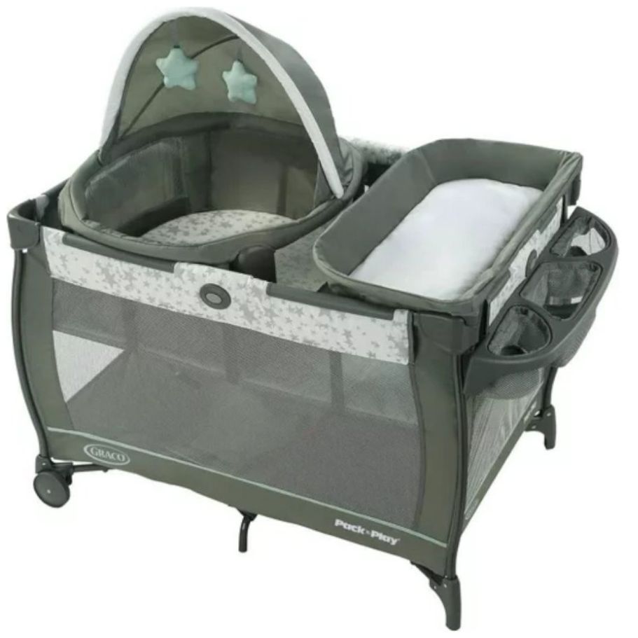Cuna Graco Travel Dome Oskar Gris 2109198