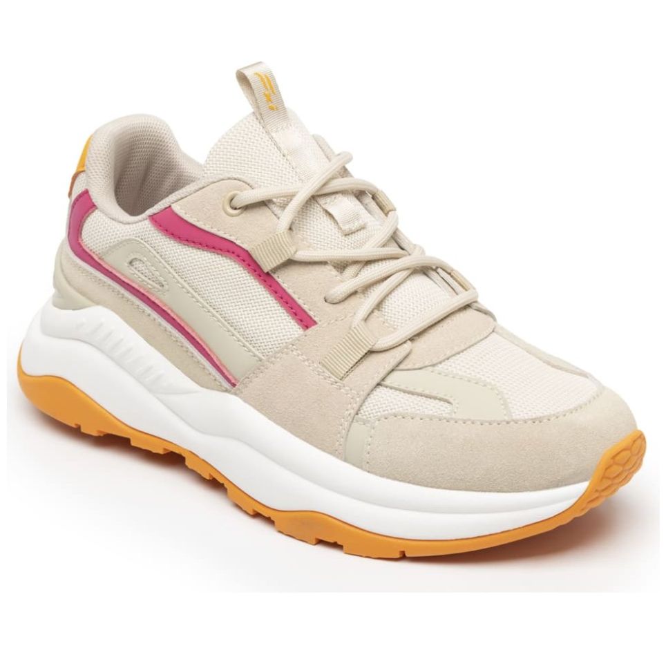 Tenis Flexi con Suela Bicolor Beige
