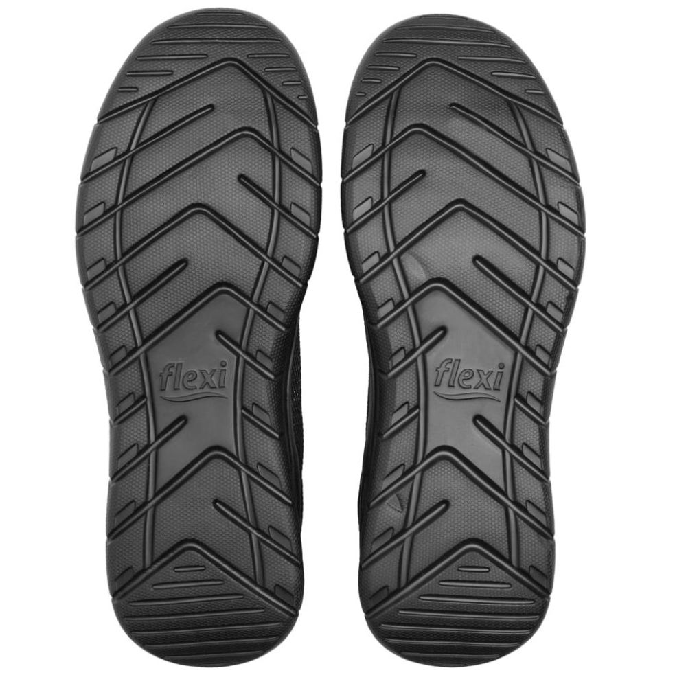 Sneaker Slip On para Mujer Flexi Textil Negro