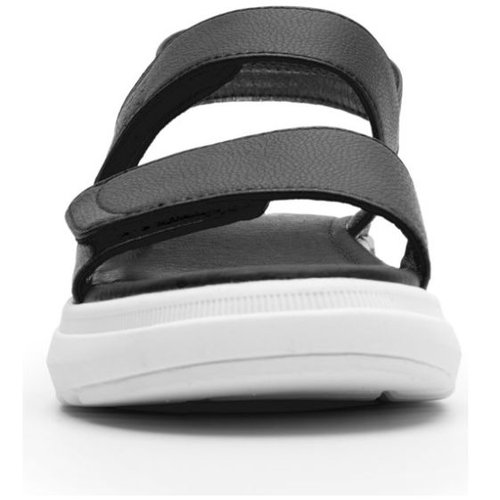 Sandalia Flexi con Doble Velcro Negro