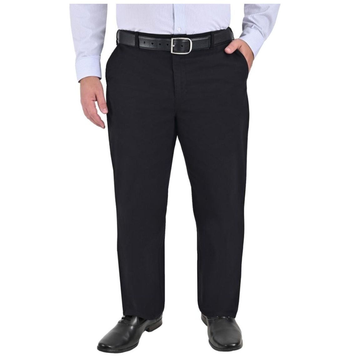 Pantalón Chino con Resorte Yale para Hombre Plus