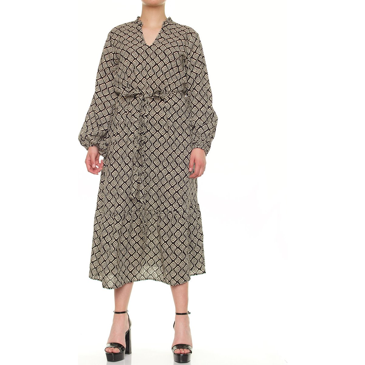 Maxi Vestido Manga Larga para Dama Lifestyler