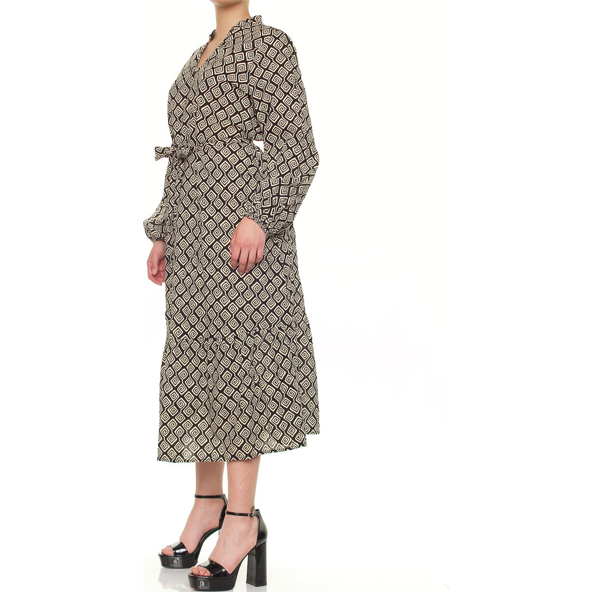 Maxi Vestido Manga Larga para Dama Lifestyler