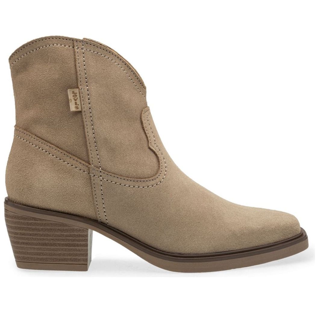 Bota Levis Z Estilo Vaquera Beige