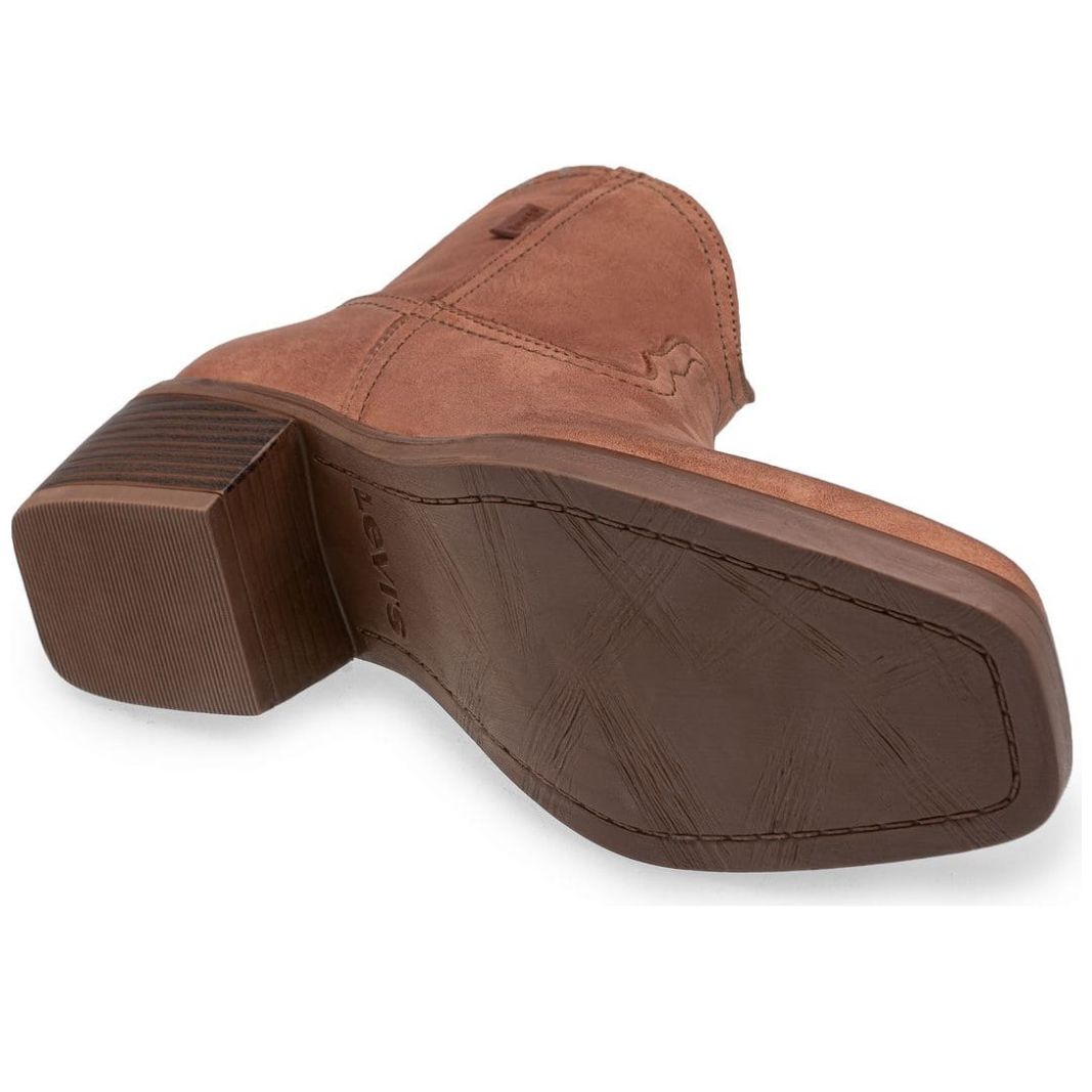 Bota Levis Z Estilo Vaquera Café