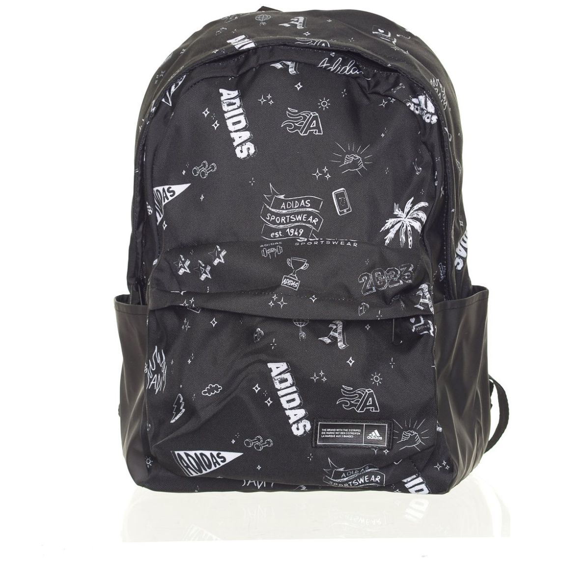 Mochila Training Adidas Negro Combinado