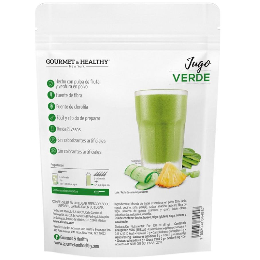 Jugo Verde Gourmet & Healthy