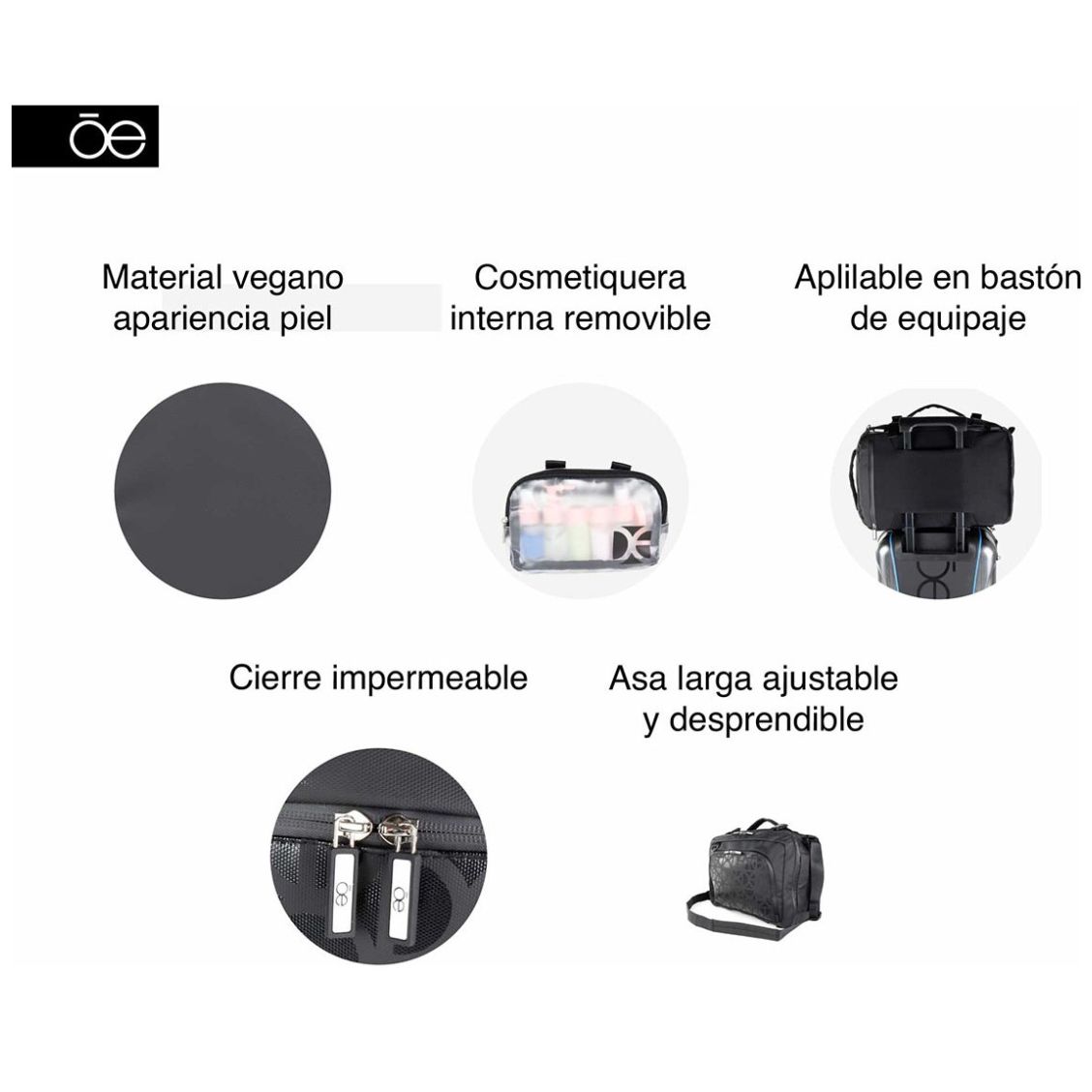 Duffle Zajin I 15" Negro Cloe