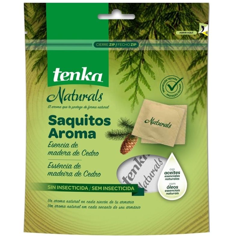 Sachet Aromático Cedro Naturals Tenka