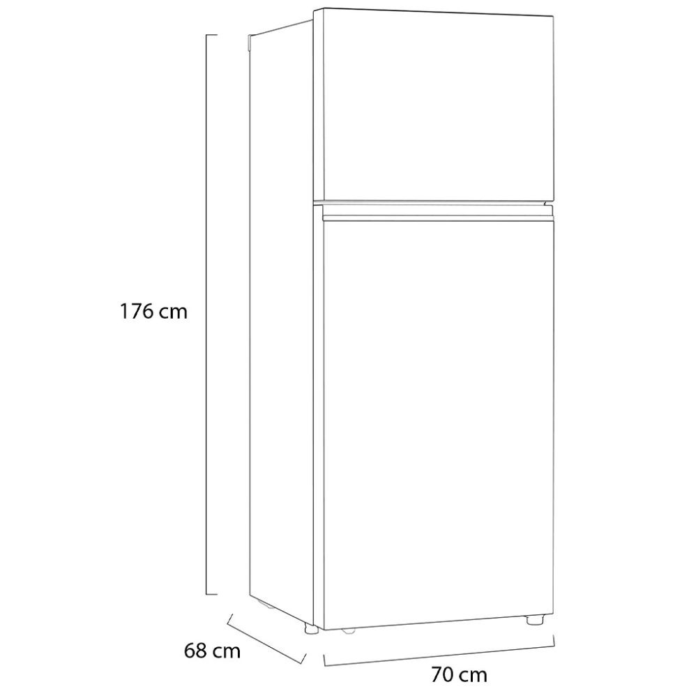 Refrigerador LG Top Mount 14 Ft Menta Tecnología Inverter - Vt40Bjm