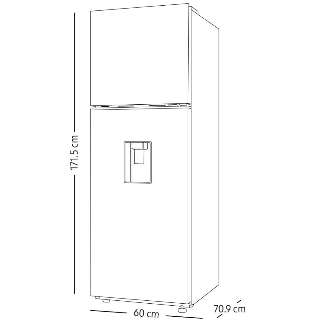 Refrigerador Samsung Tmf 12 Ft Rt35Dg5724S9Em con Wif
