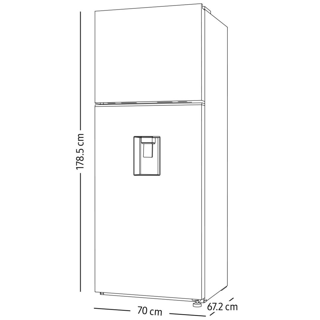 Refrigerador Samsung Tmf 15 Ft Rt42Dg6774S9Em con Wifi