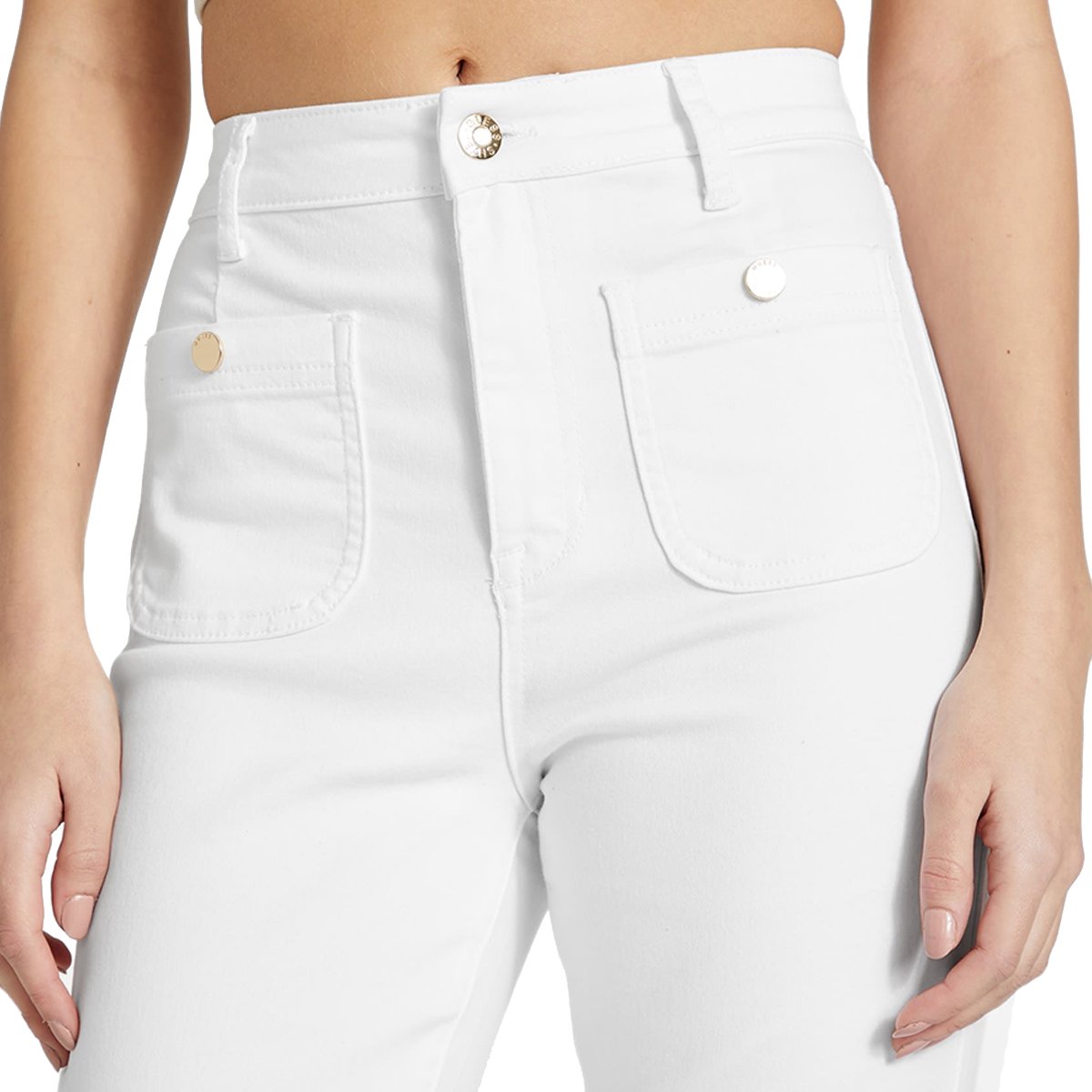 Jeans Tiro Alto Guess para Mujer