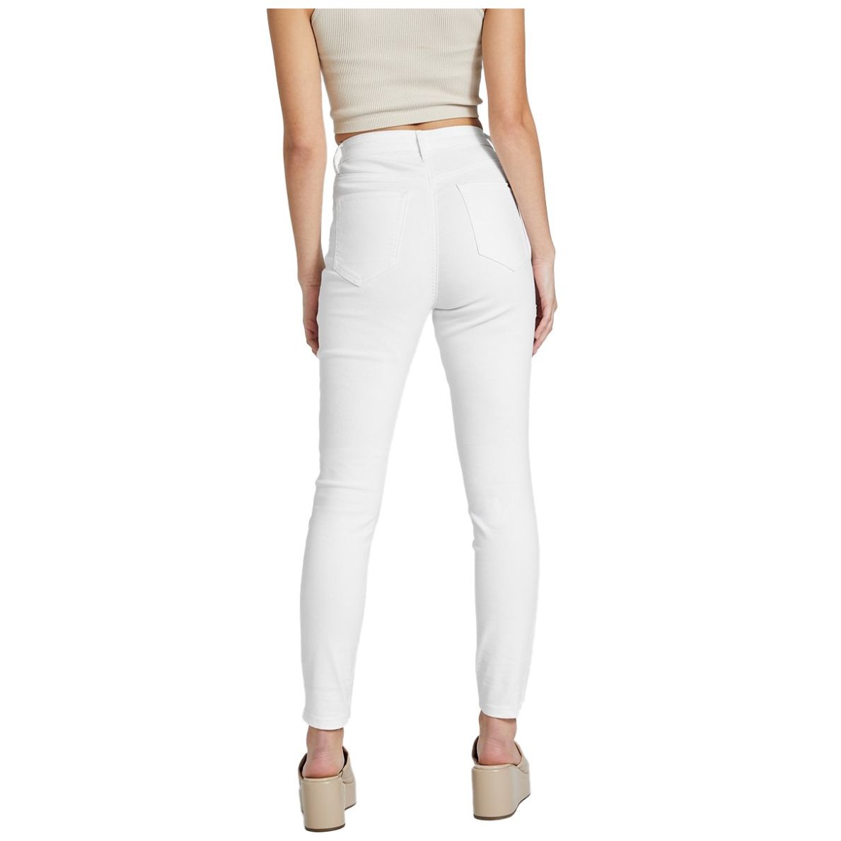 Jeans Tiro Alto Guess para Mujer