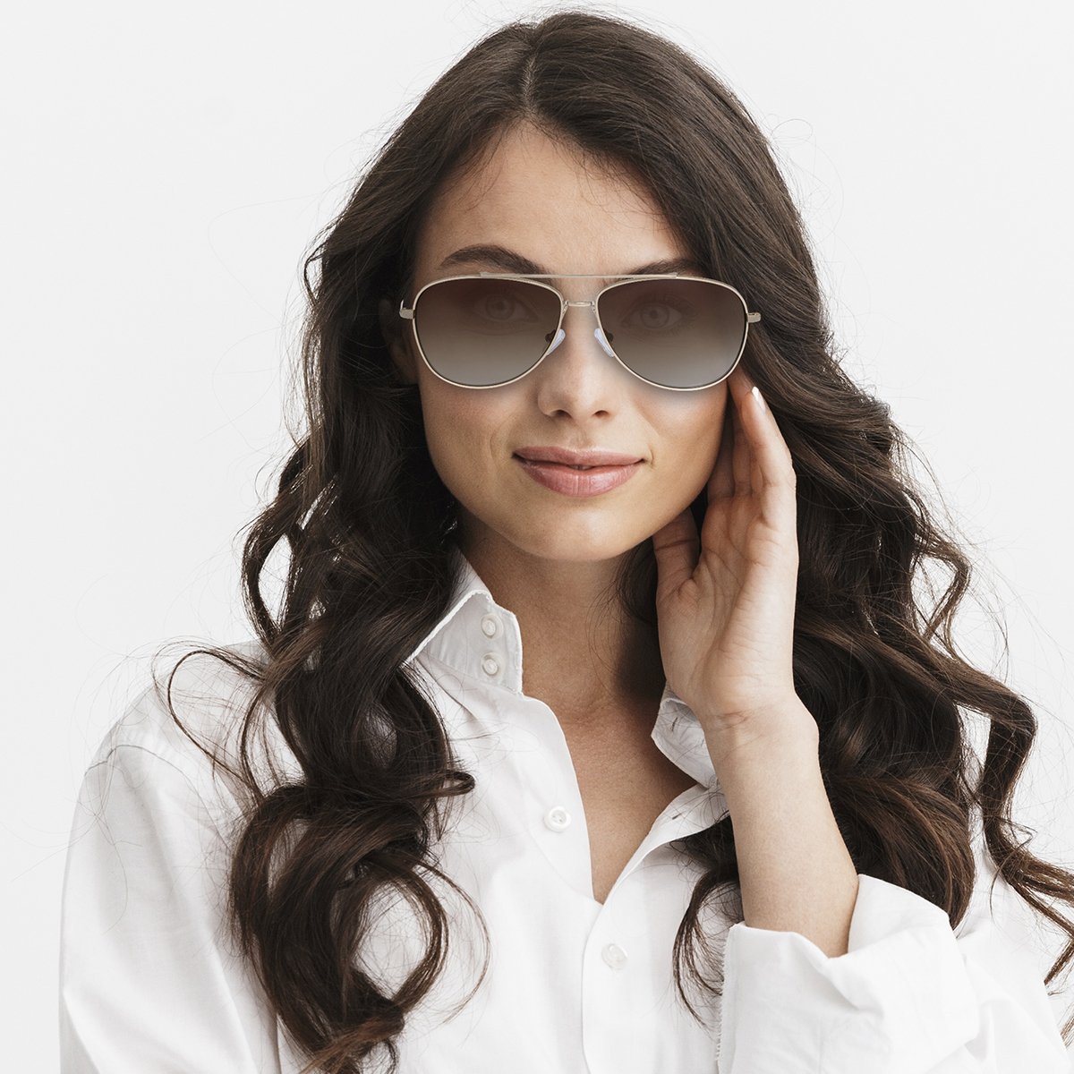 Lentes de Sol Aviadores Emanuel Ungaro