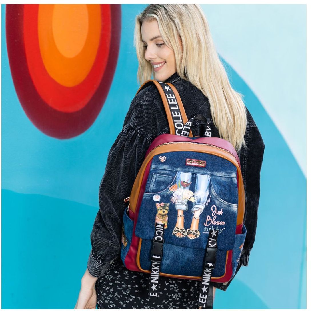 Mochila Head To Toe Nikky para Mujer