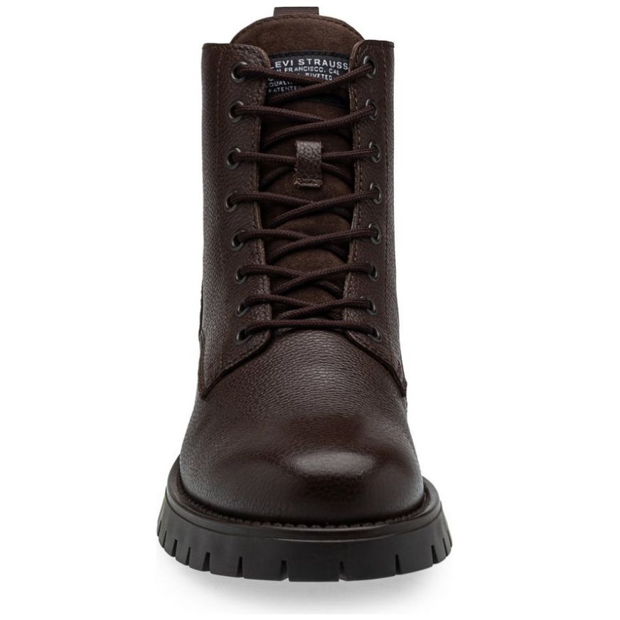 Bota en Piel Levis Café para Hombre