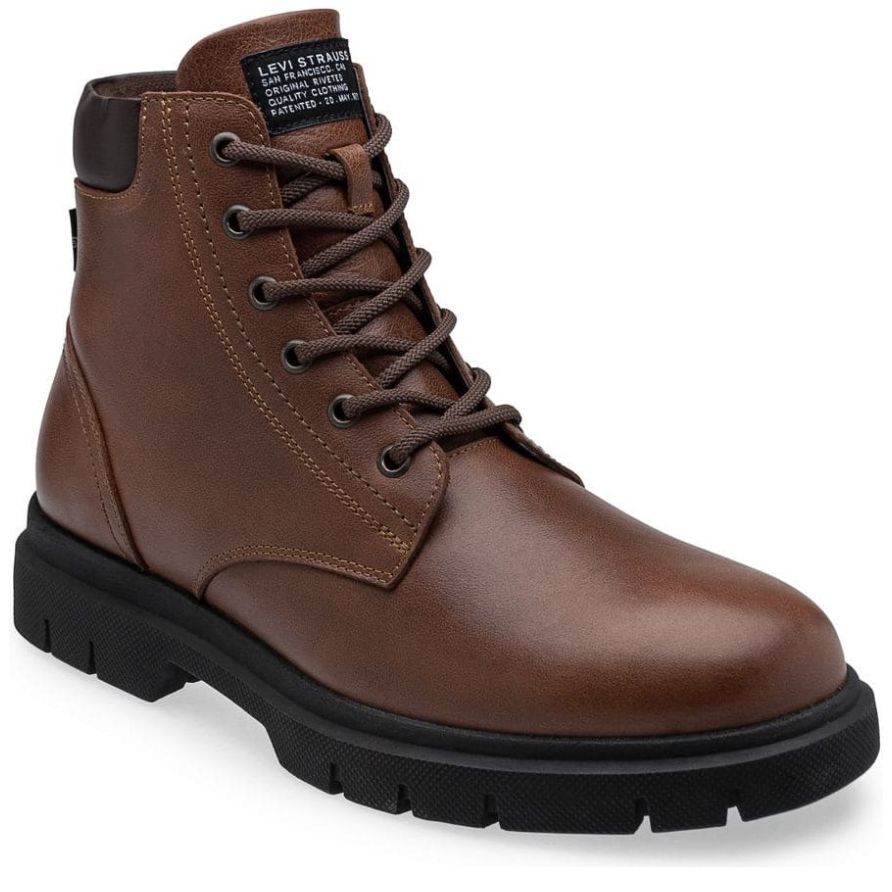 Bota en Piel Levis Café para Hombre