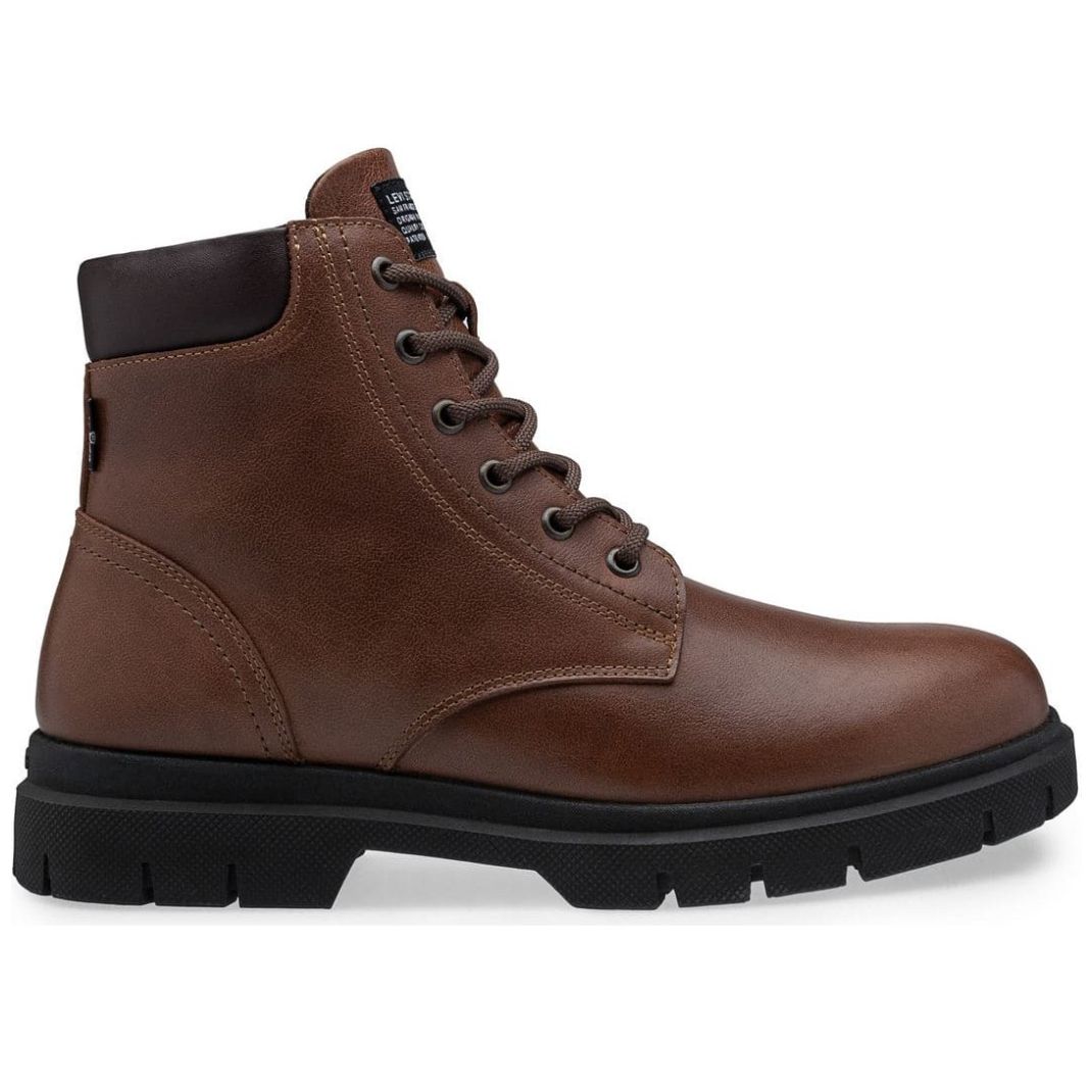 Bota en Piel Levis Café para Hombre