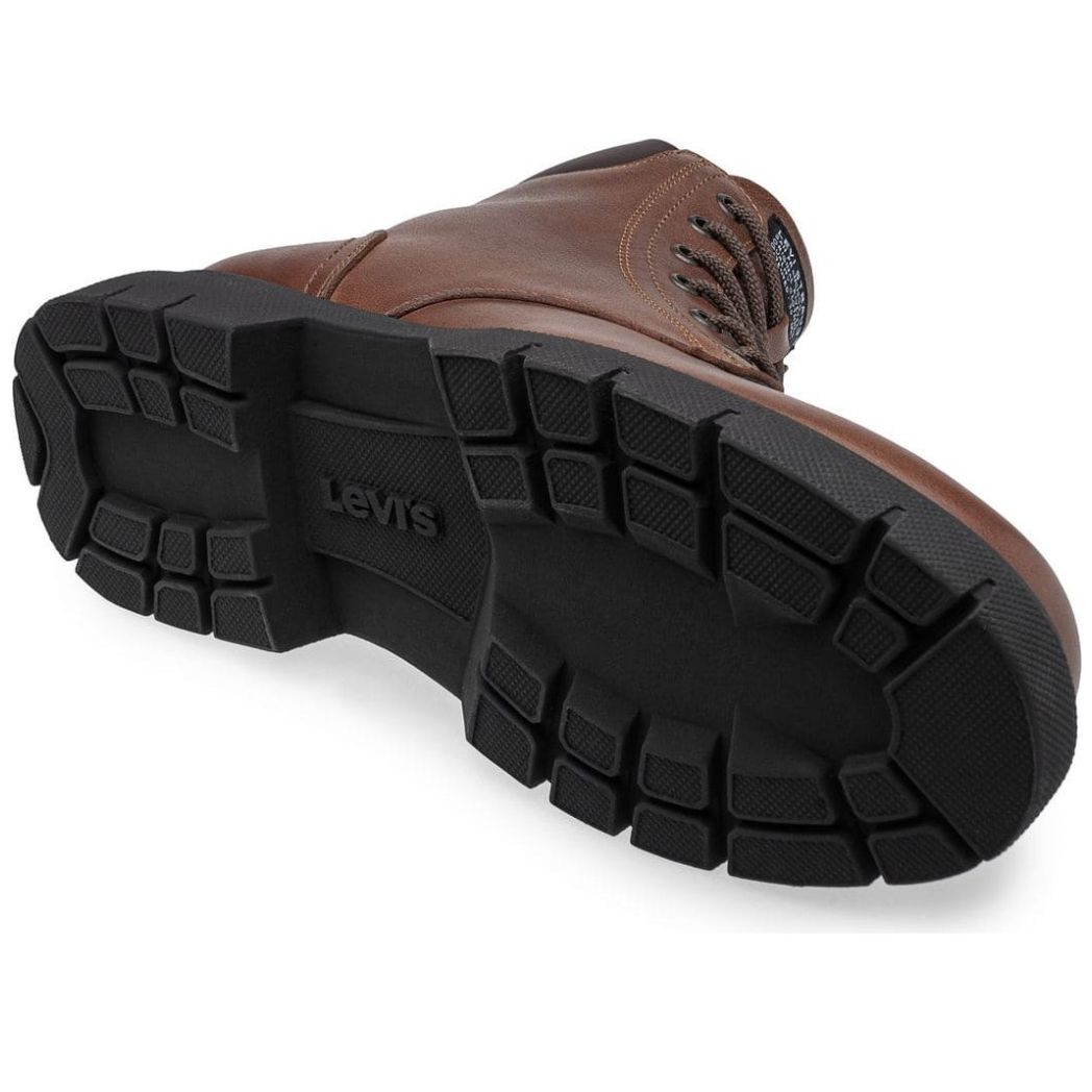 Bota en Piel Levis Café para Hombre