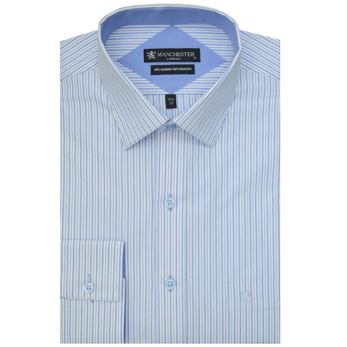 Camisa Formal Regular Fit Manchester para Hombre