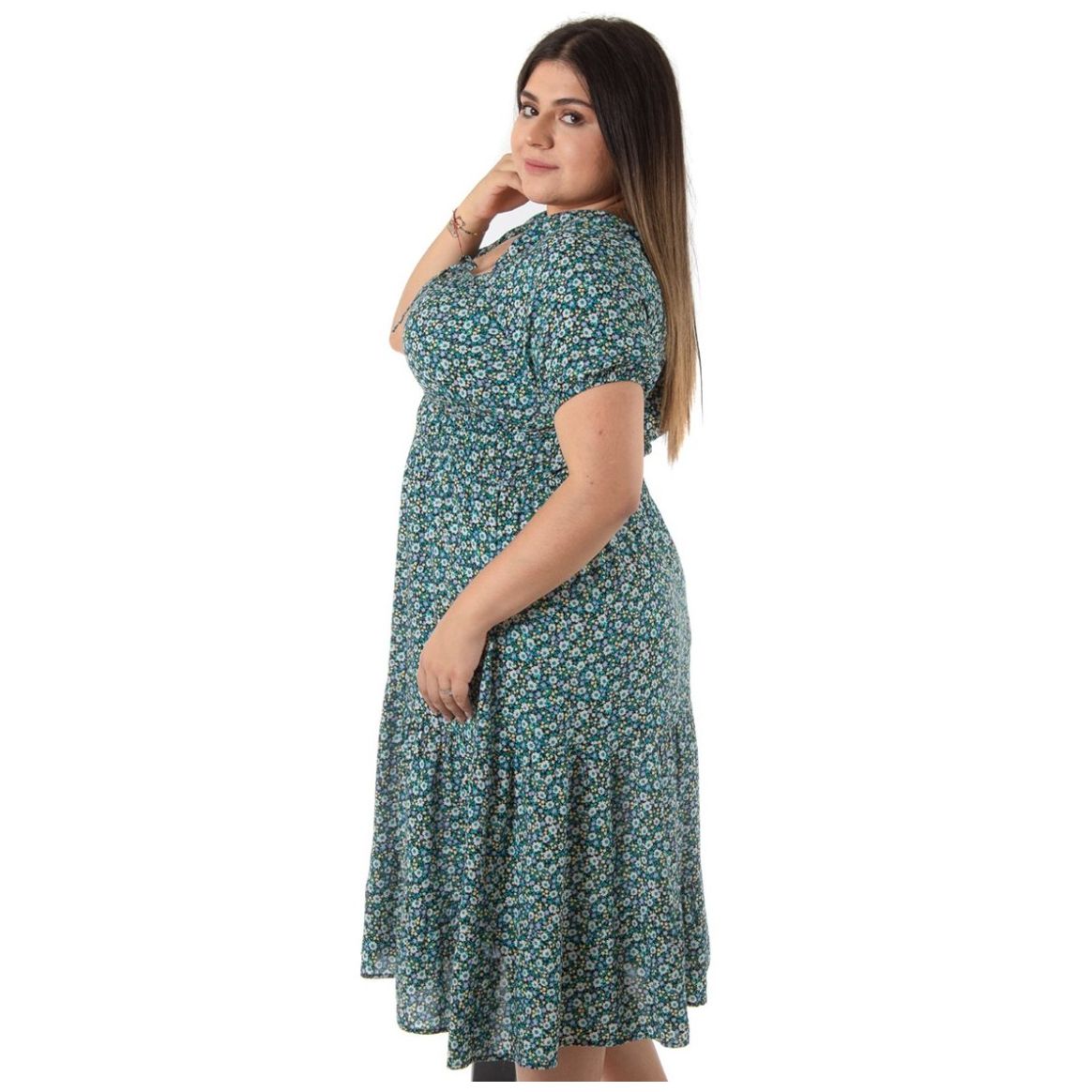 Vestido Studio si Escote Cuadrado para Mujer