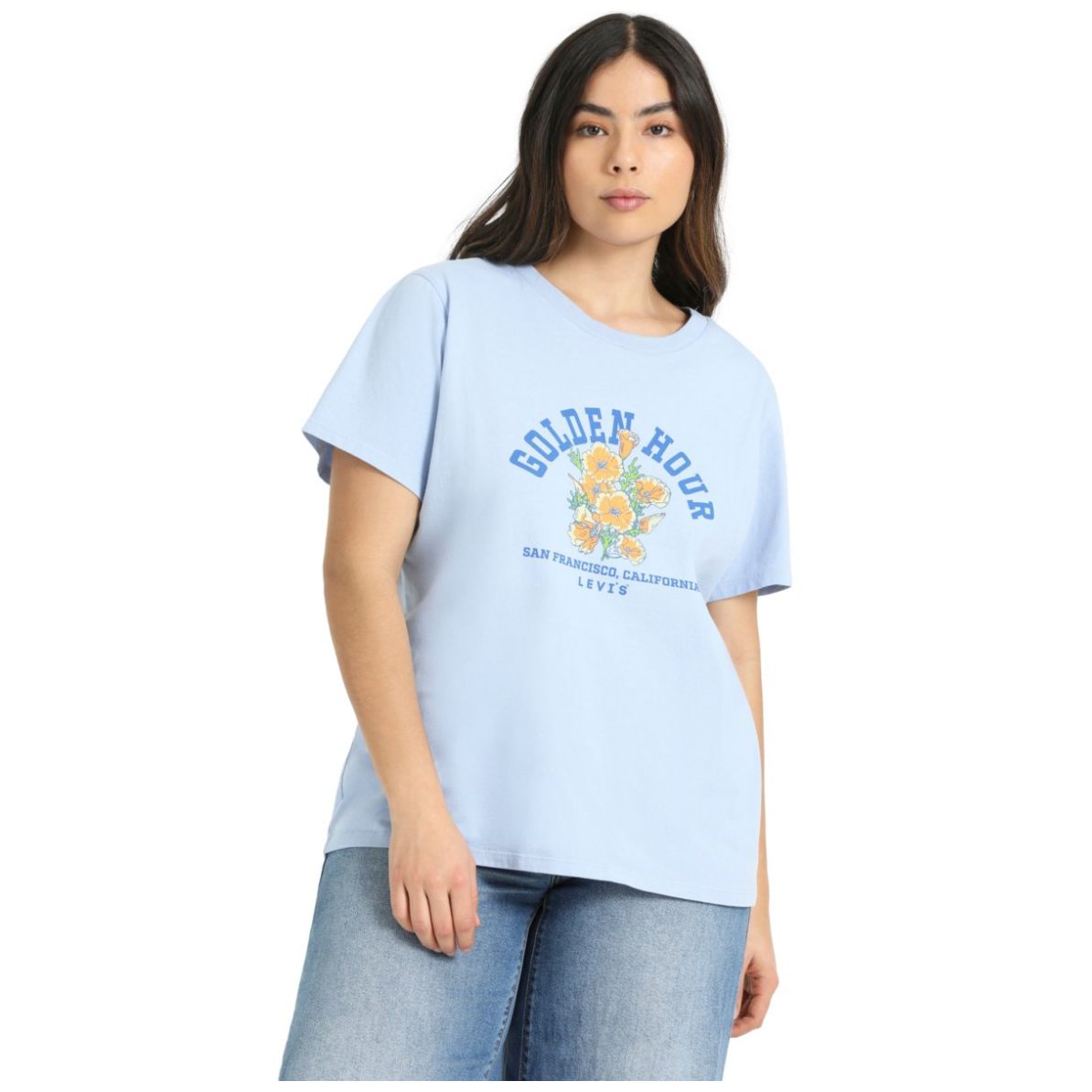 Playera Levi's Perfect Logo para Mujer Curvy